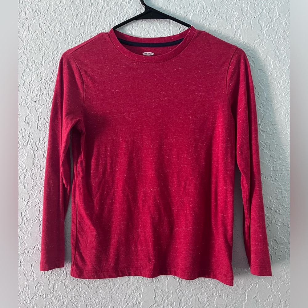 Old Navy, long sleeve T-shirt, boys 10-12 (large)